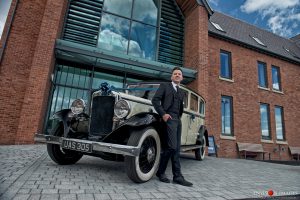 A vintage car could add that special touch.