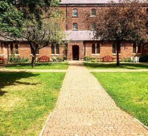 Manchester Monastery garden
