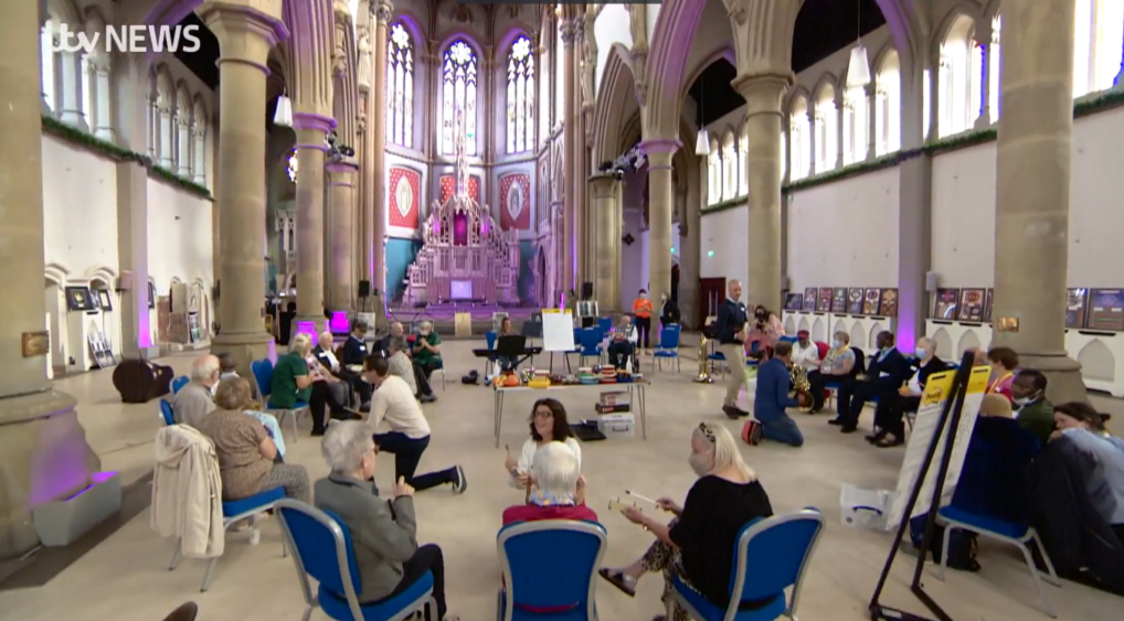 ITV Music Cafe at Manchester Monastery