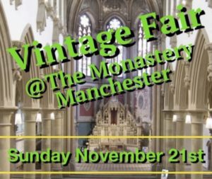 Vintage fair at Manchester Monastery