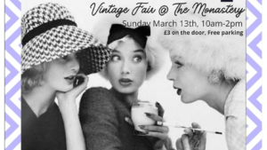 vintage fair at Manchester monastery