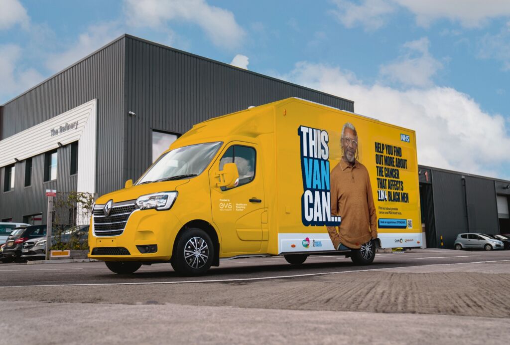 NHS mobile van