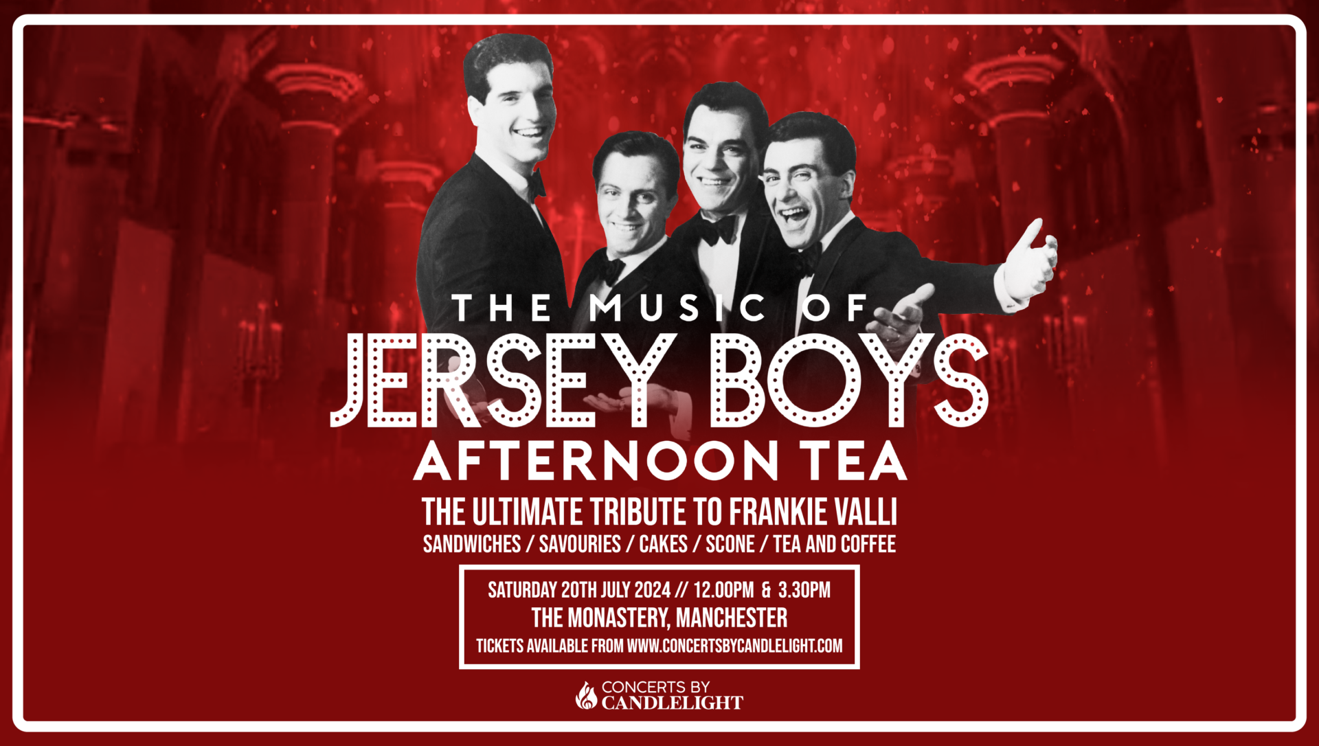 jersey boys at Manchester Monastery